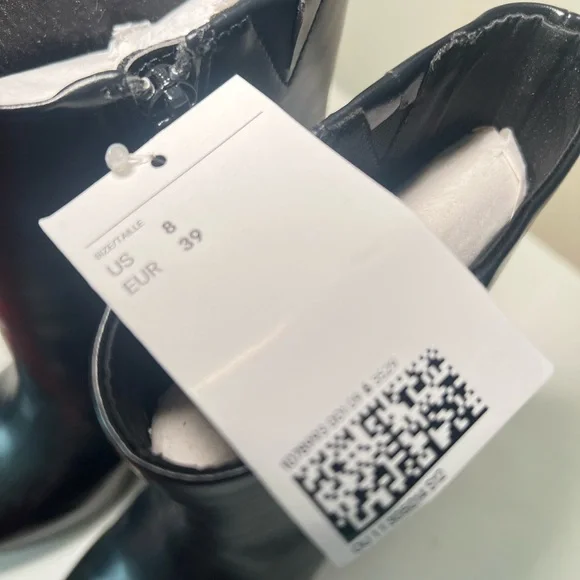 H&M black Platform Ankle Boots - Picture 3 of 9